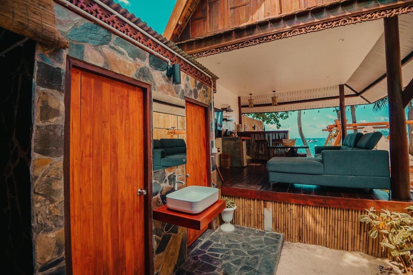 Natures Edge Beachfront Luxury Glamping Ko Tao Eksteriør bilde