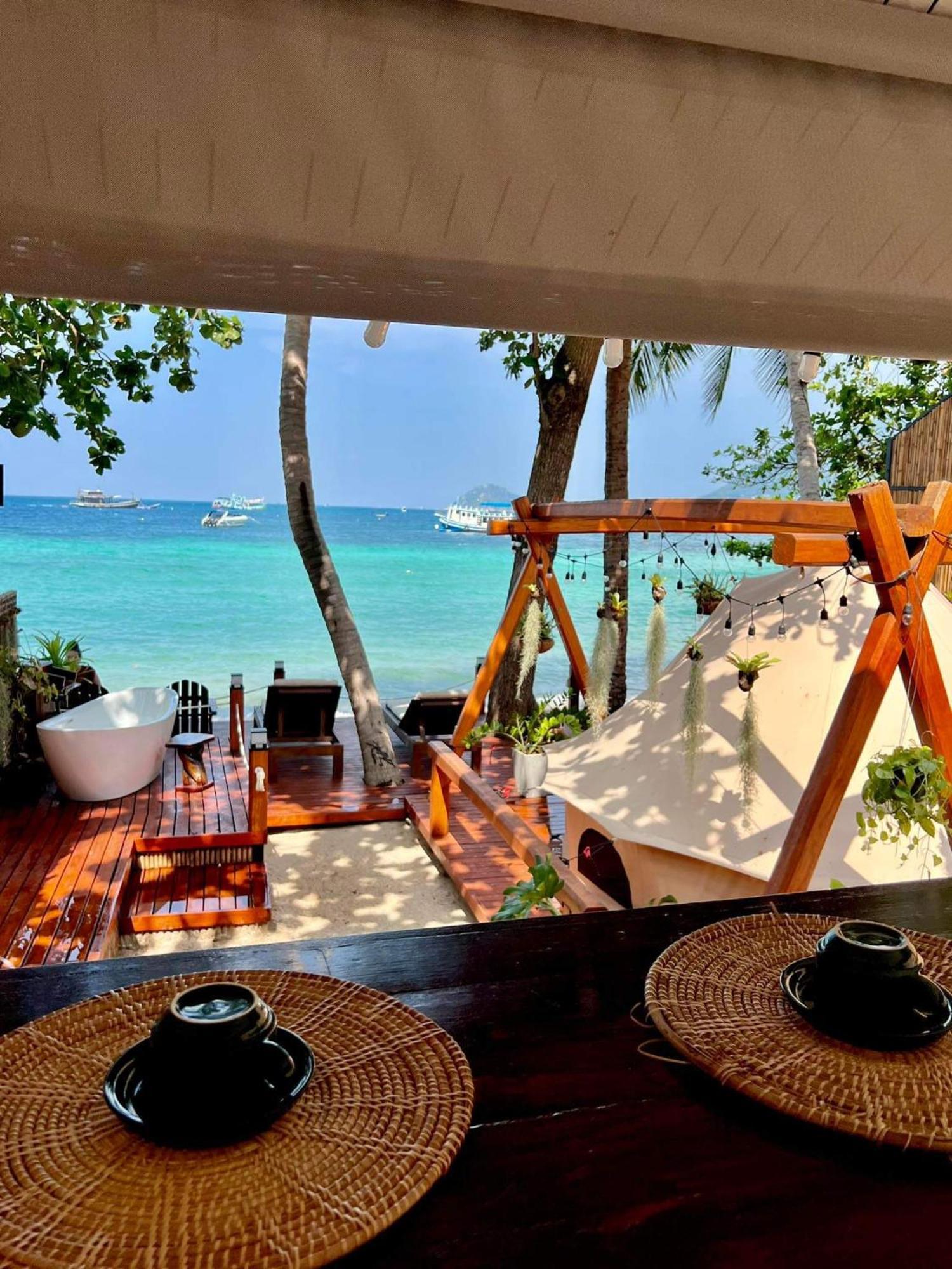 Natures Edge Beachfront Luxury Glamping Ko Tao Eksteriør bilde