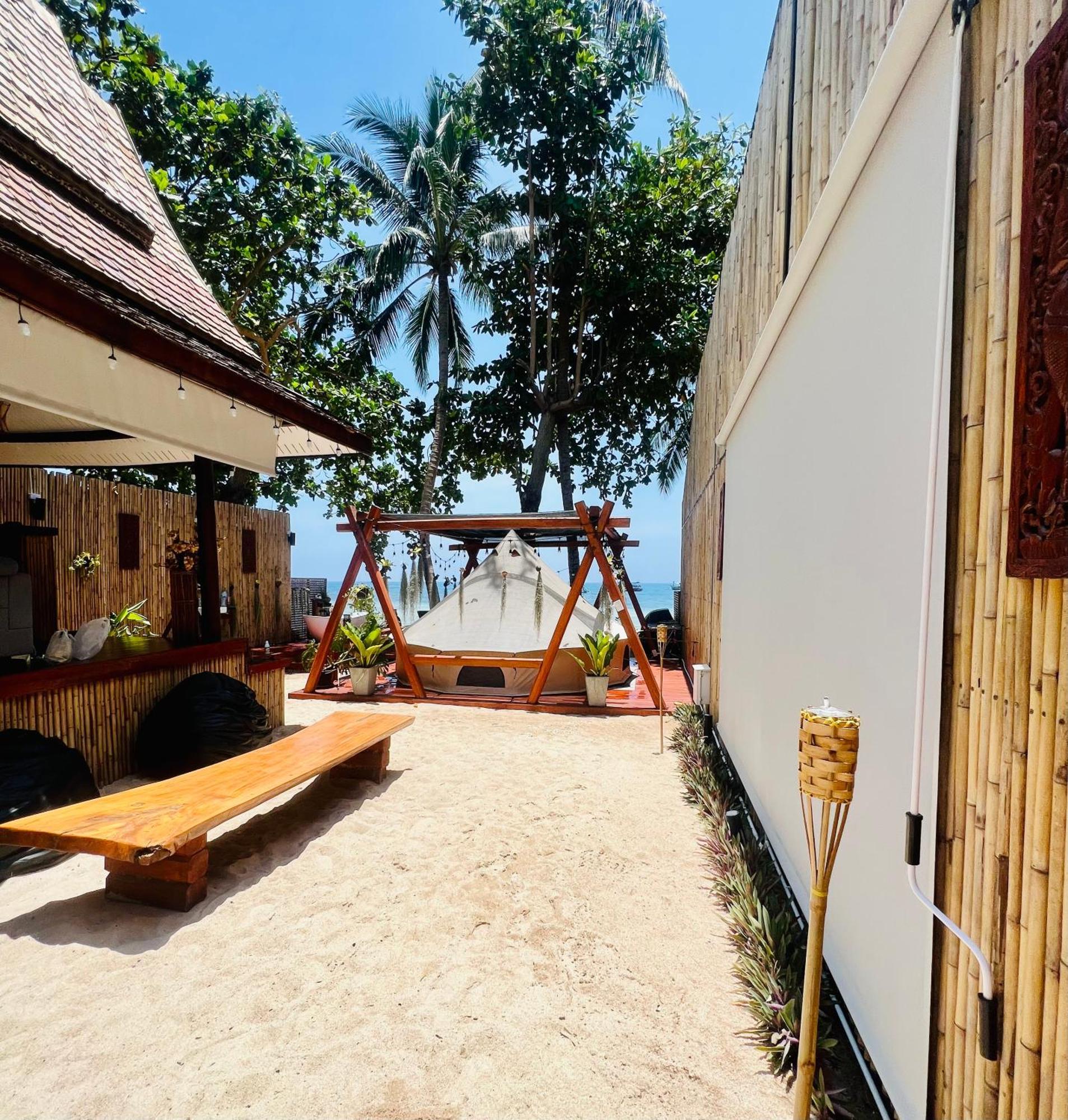 Natures Edge Beachfront Luxury Glamping Ko Tao Eksteriør bilde